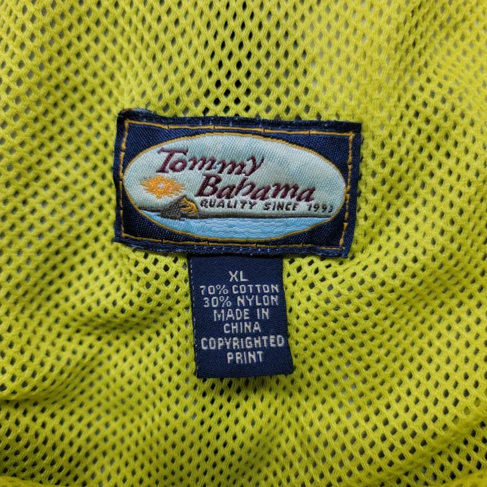 Tommy Bahama Relax Mens XL Swim Trunks Grey Floral Tropical Mesh Lined Shorts